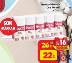 BEYAZ GÜVERCİN CEP MENDİL 10'LU indirimli fiyat BEYAZ GÜVERCİN CEP MENDİL 10'LU fiyat ve kampanya bilgisi